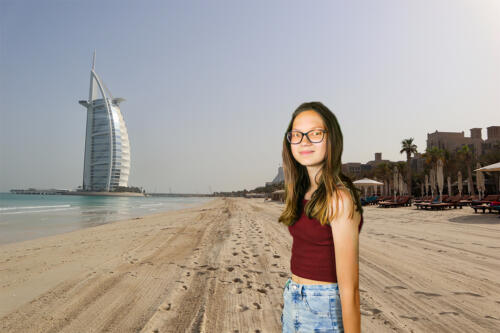Adel G. - Dubai pláž
